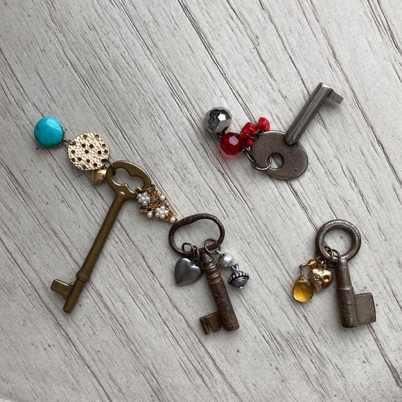 Skeleton keys with charms - Picture 4 of 5